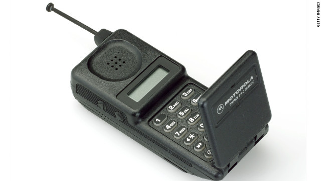 This is what my first cell phone looked like. Photo credit: Getty Images via CNN